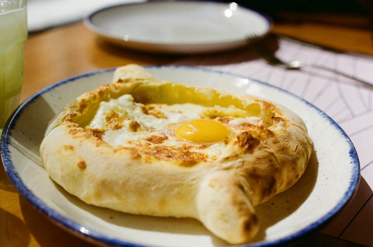 Adjarian khachapuri